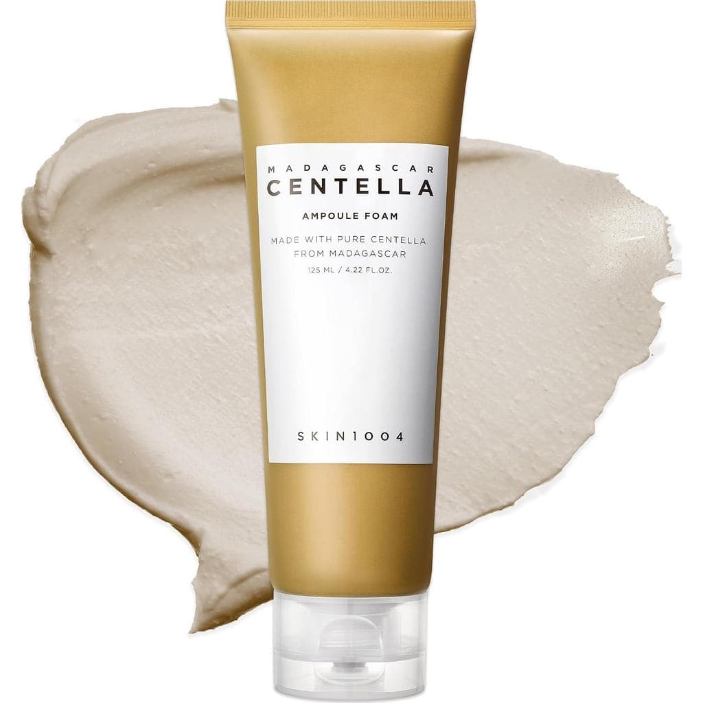 SKIN1004 Madagascar Centella Ampoule Foam, 4.23 fl.oz, Limpador Facial Coreano e Removedor de Maquiagem com Centella Asi