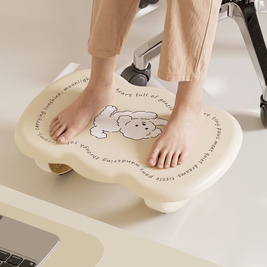 Apoio para os pés do escritório mesa de estudo Industrial apoio para os pés Anti-deformação Erlang perna ferramenta útil