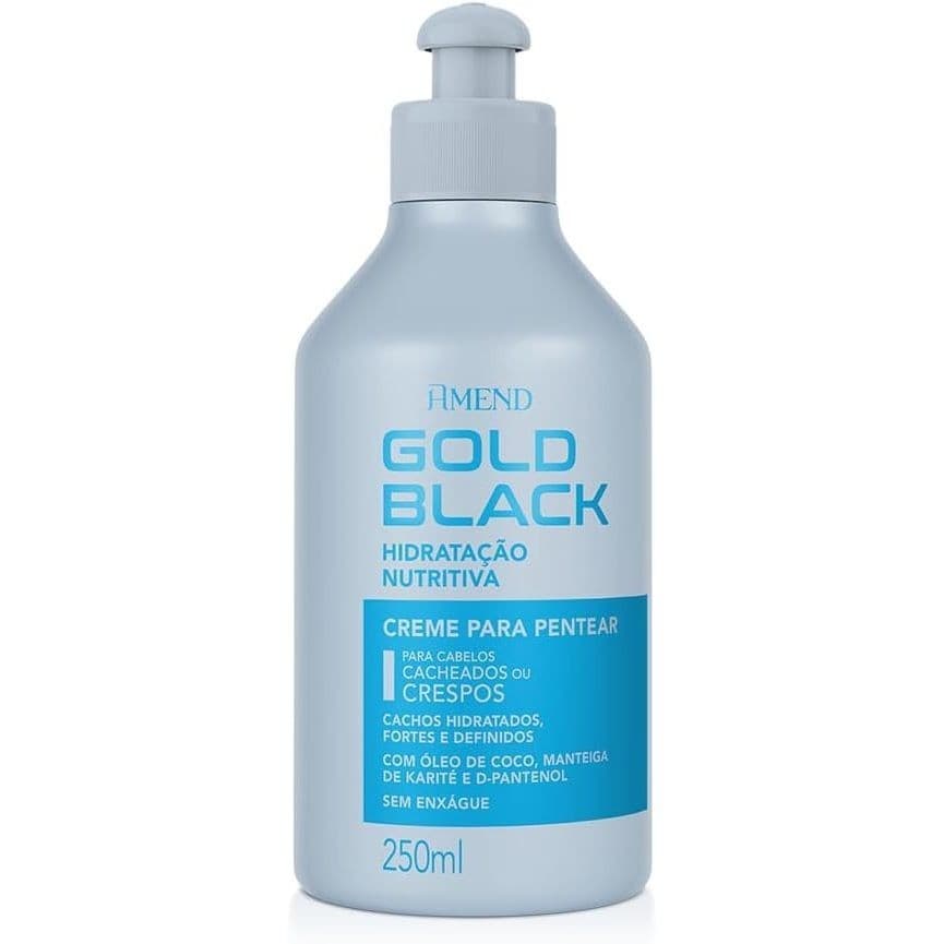Amend Gold Black Hidratação Nutritiva Creme de Pentear