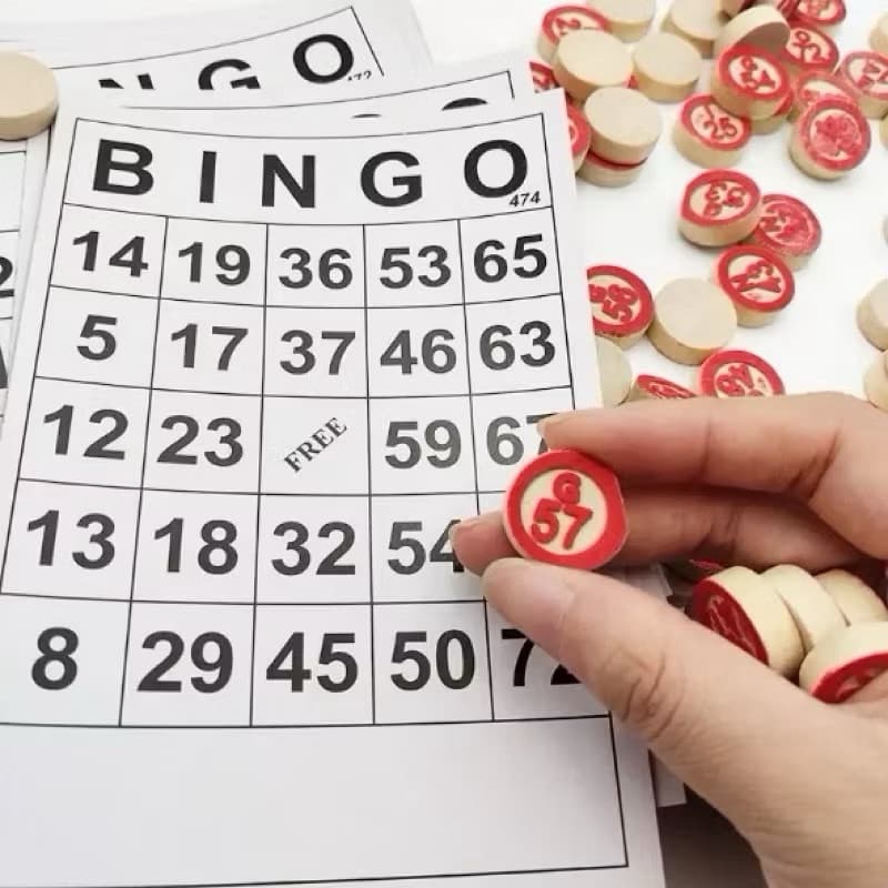 Bingo/Madeira E Papel 75 Números E 18 Cartelas