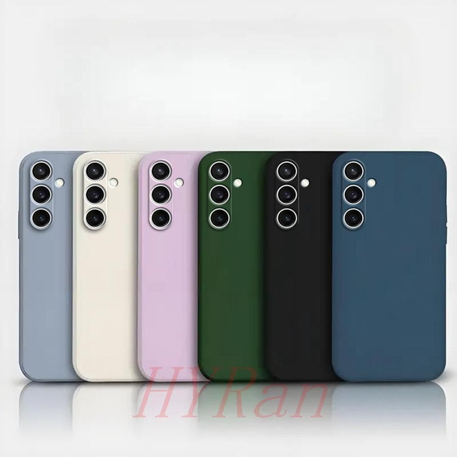 Capa De Telefone De silicone De Cor Sólida Samsung S25 FE/S25 + Plus YT