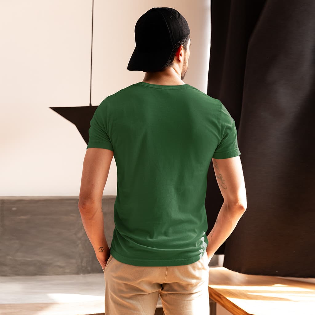 Kit 5 Camisa Masculina Camiseta Algodão Básicas Não Encolhe Style