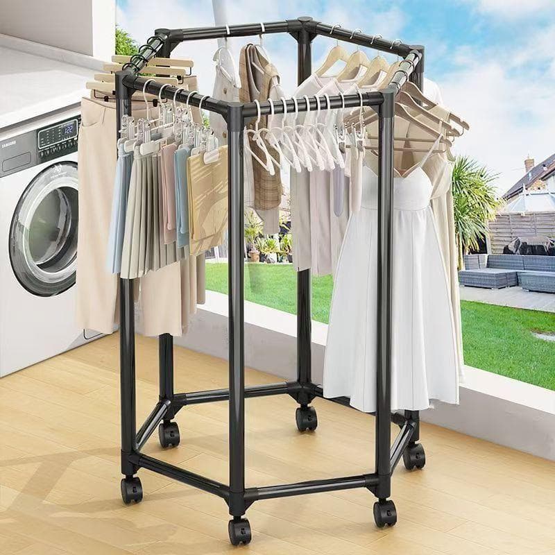 Japão japão Seiko simples rack de secagem chão varanda doméstica interior multifuncional rotativo removível rack de seca