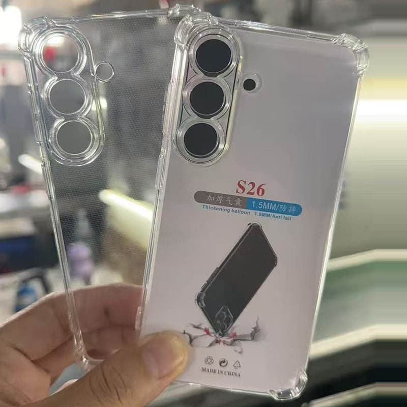 Adequado para Samsung S26 Capa de telefone sm S26Ultra Capa de telefone s26plus Capa protetora S26edge macia transp