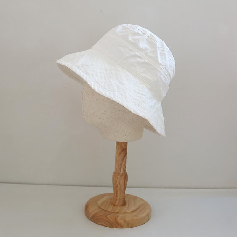 bone feminino boné Influencer Branco Feminino Verão Estilo Fino Chapéu Dobrável Angustiado