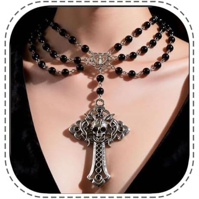 Punk Spike Gargantilhas Goth Colares Masculino Corrente Gargantilha Colar Streetwear Artesanal Ajustável Vintage Rebite