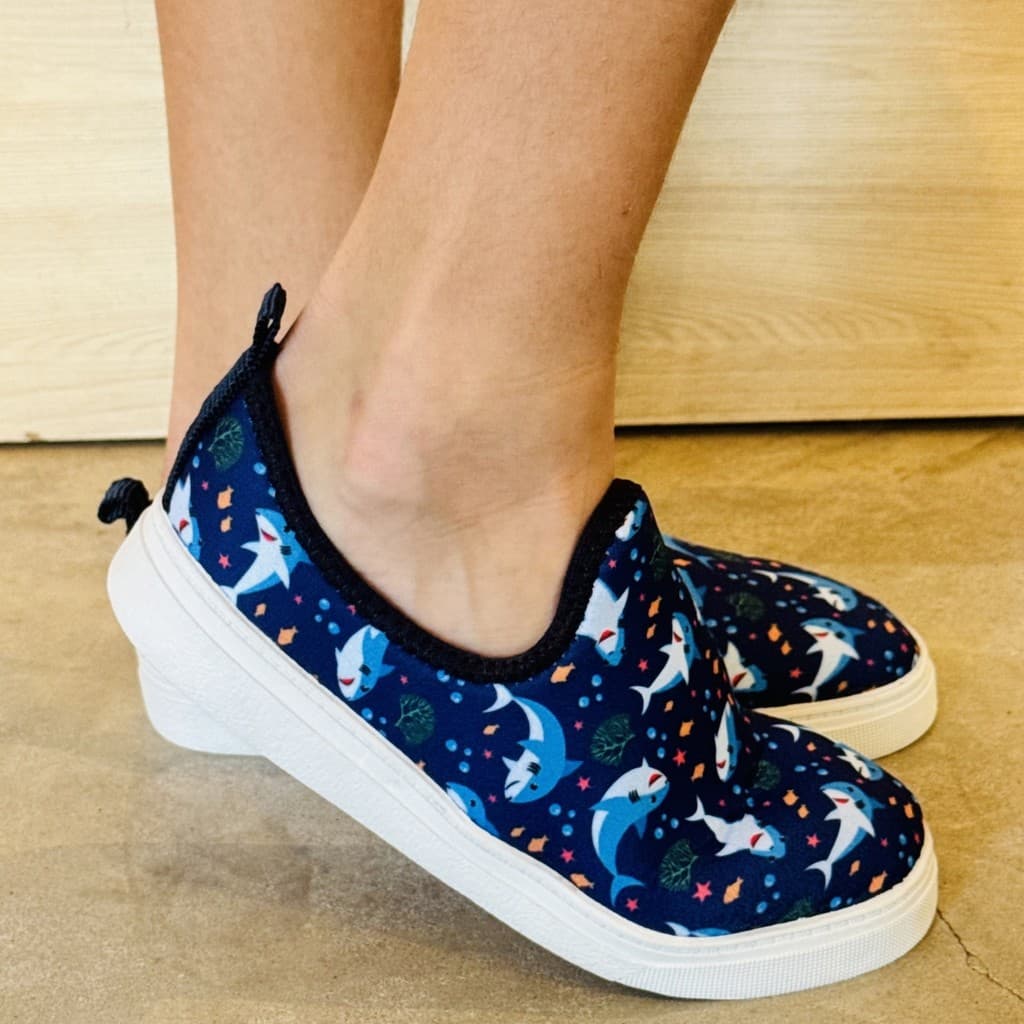Tênis Slip On Infantil Estampado Casual Confortável Leve Sem Cadarço Menino Menina Escolar
