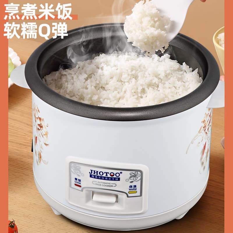 Panela de arroz à moda antiga, doméstica, grande capacidade, 2L-6L, panela de arroz no vapor, 3-6 pessoas, arroz de made