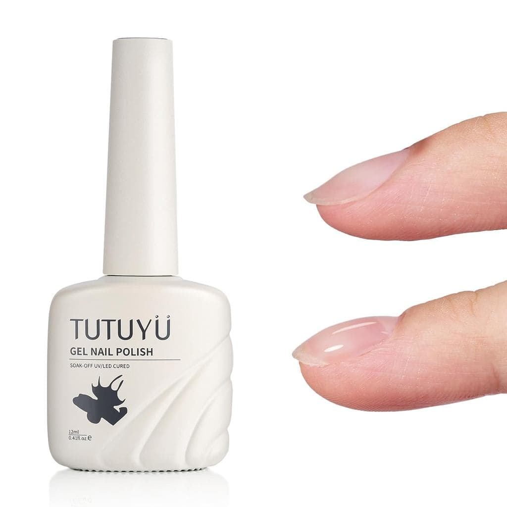 Gel Construtor de Unhas Cristalino ​ ​   Polish, Fortalecedor de Unhas 8 em 1, Extensão e Espessamento para Arte de Unha