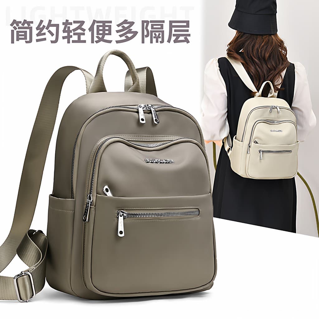 Oxford pano mochila senhoras verão outono novo estilo casual moda náilon mochila de viagem mamãe saco casual mamãe
