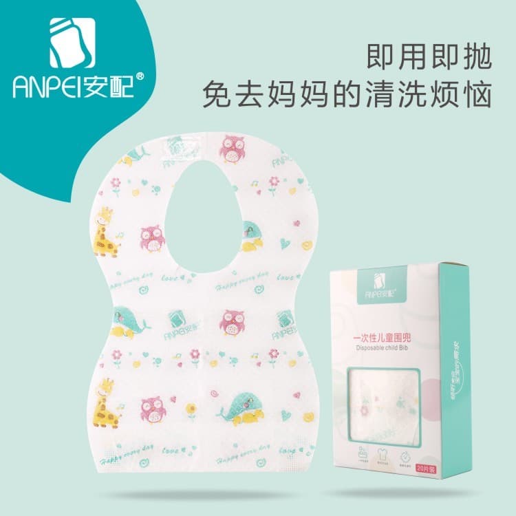 Saliva saliva toalha crianças à prova dwaterproof água portátil bebê comer bolso crianças alimentação bolso