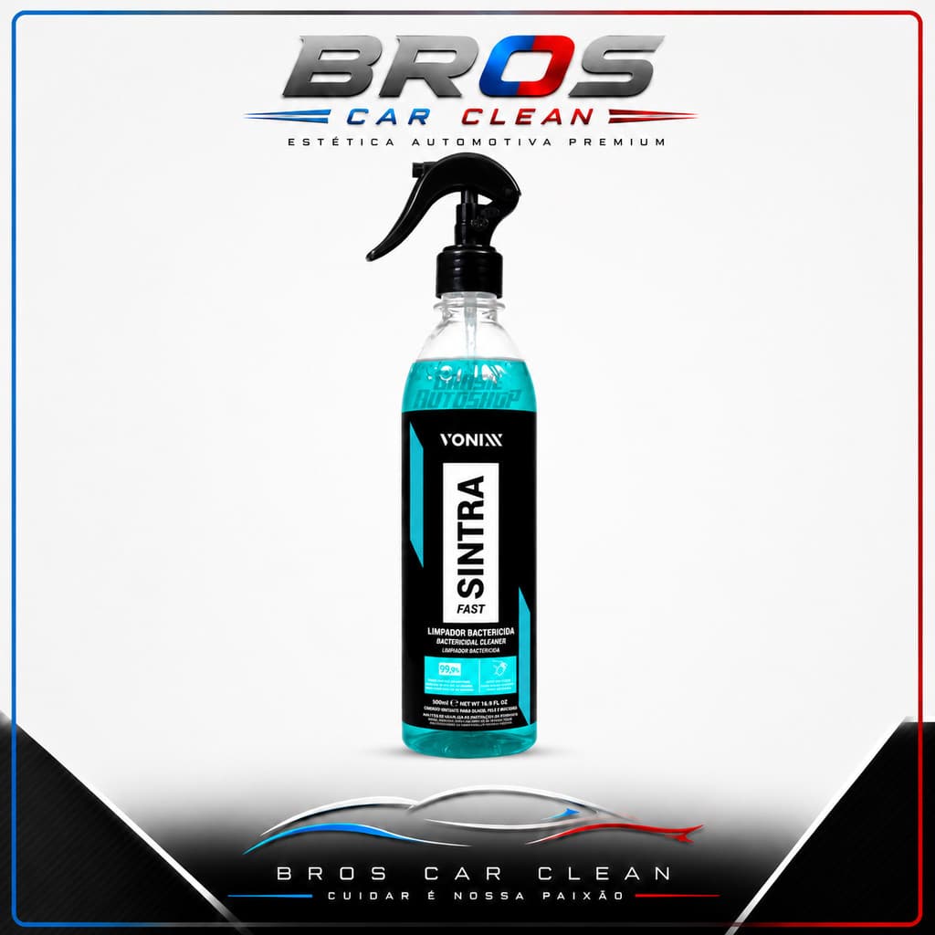Sintra Fast Vonixx 500ml APC Bactericida Limpeza Interna Carro
