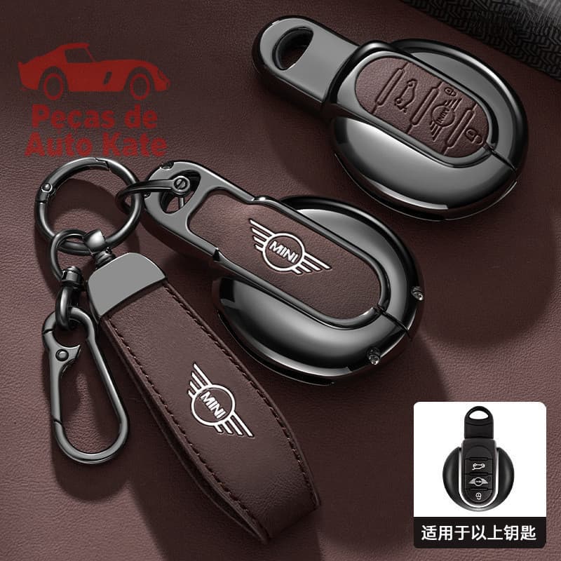 Capa para Chave de Carro para BMW MINI COOPER S One JCW F54 F55 F56 F57 F60 CLUBMAN COUNTRYMAN Capa para Controle Remoto