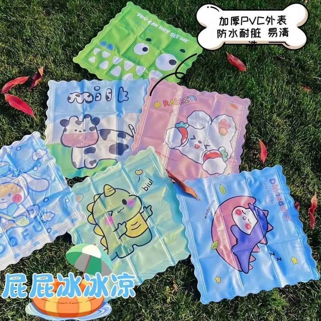 Verão dos desenhos animados almofada de gelo almofada de refrigeração estudante sala de aula gelo cristal Gel almofada d