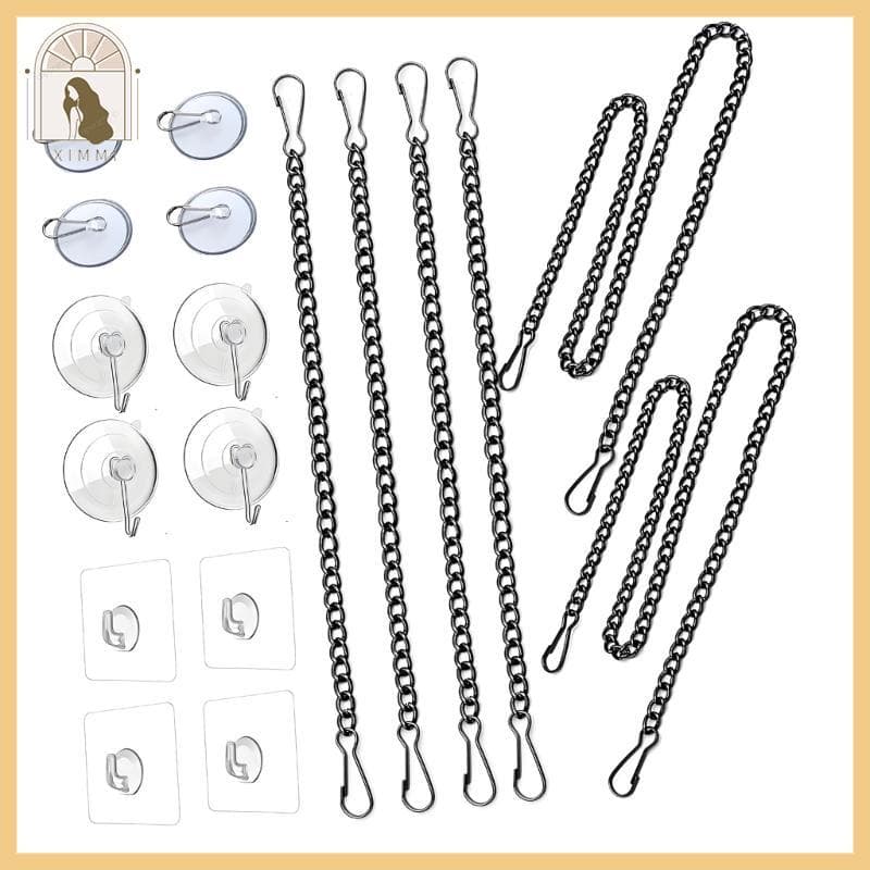 * XIMM * Conjunto Corrente Criativa Para Decorações Janelas Vidro, Cor Vibrante, Moderno,