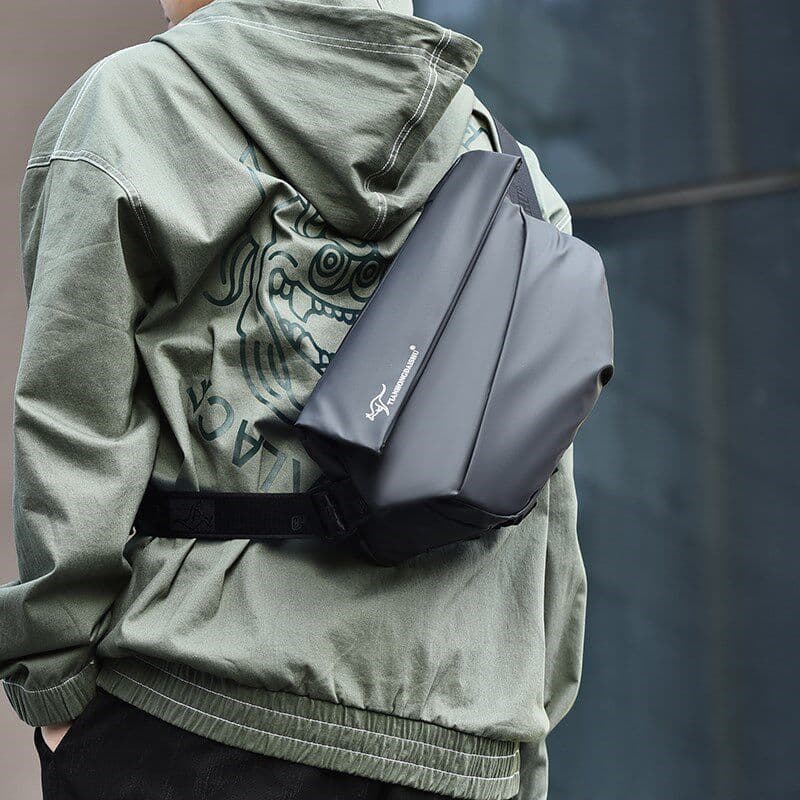 Bolsa masculina com ferramentas cruzadas, bolsa de peito Casual de grande capacidade, multifuncional, 2023, funcional, r
