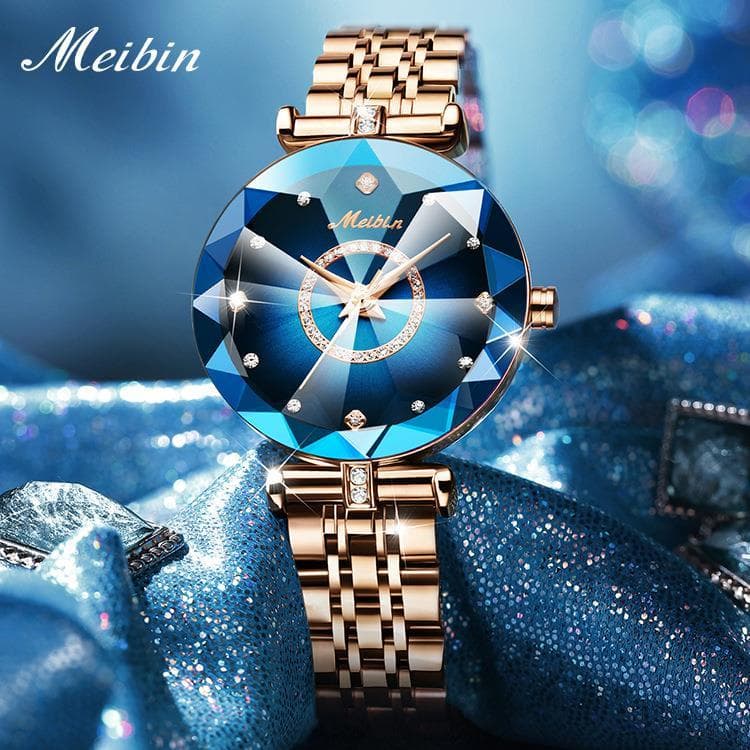 Relógio de quartzo Meibin Relógio feminino de nicho de moda de venda quente Relógio feminino de alta qualidade