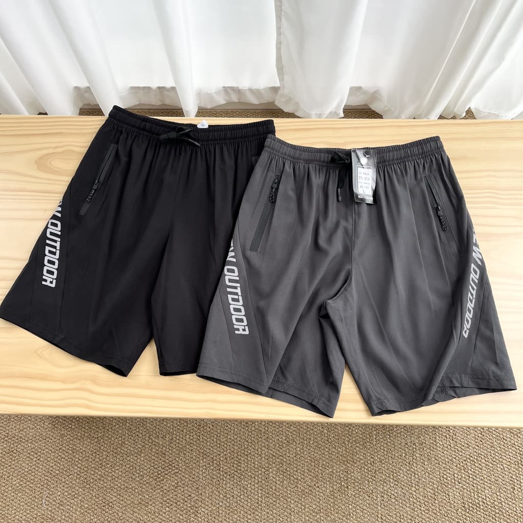 Mantenha 2 itens próprios!Altamente recomendado tiras reflexivas!Verão masculino cor sólida de secagem rápida respirável