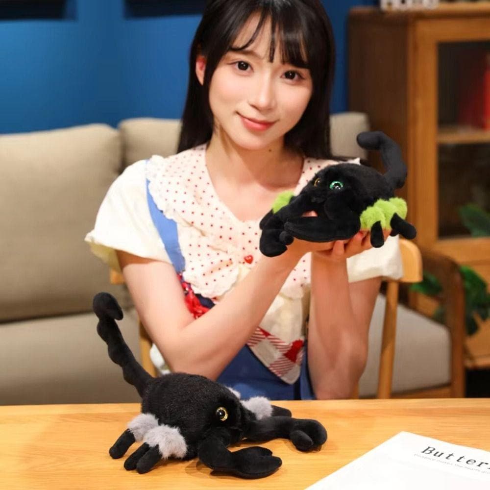 Escorpião Brinquedo De Pelúcia , Boneca Artesanal Colorido Pingente Posição Propensa