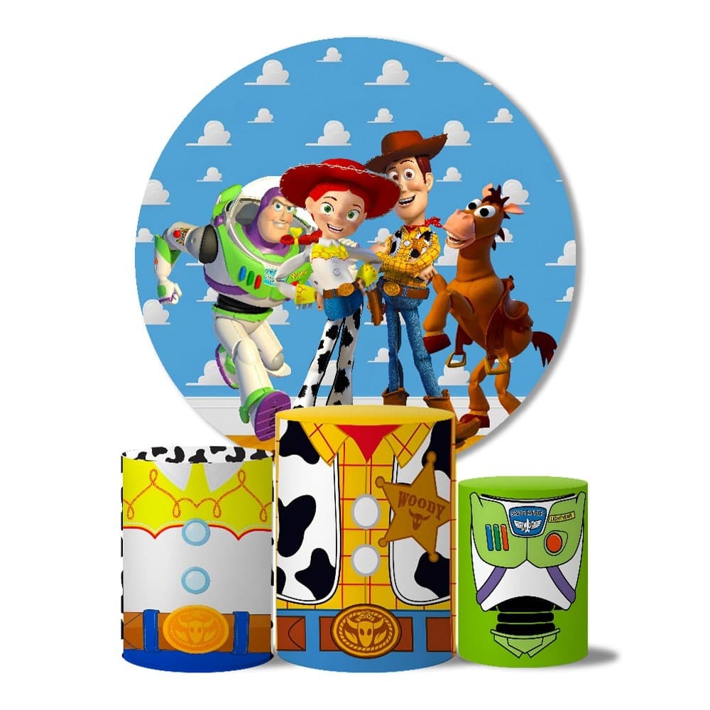 Trio Capas Cilindros + Painel Veste Fácil Toy