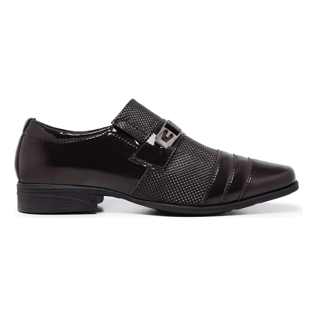 Sapato Social Masculino Estilo Italiano Luxo Noivo 833 Moda Tendencia