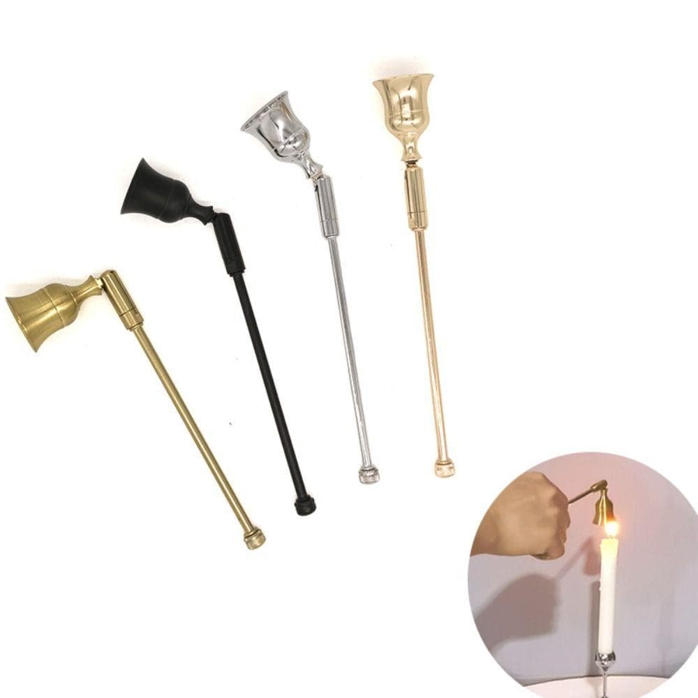 Apagador De Velas  , Extintor De Metal Multicolorido Em Formato De Sino , Soprador Ajustável