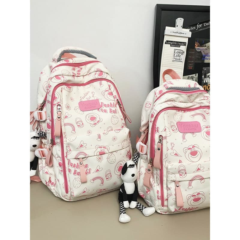 Mochila escolar francesa para meninas, estudantes do ensino fundamental, um dois, três a seis séries, mochila leve mascu
