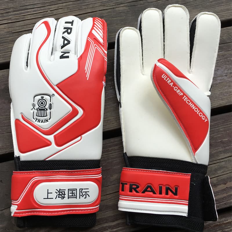 Locomotiva futebol goleiro luvas pórtico Gatekeeper luvas treinamento de futebol luvas esportivas