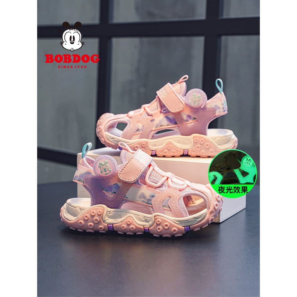 Bobo sapatos infantis sandálias para meninas Baotou 2026 novo estilo verão bebê menina estilo verão moda menina sapatos