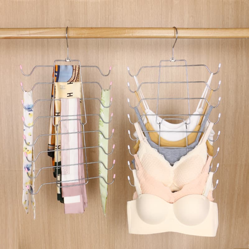Pendurado roupa interior estilingue cabide Multi-camada esportes colete sutiã armazenamento ferramenta útil cachecol gan