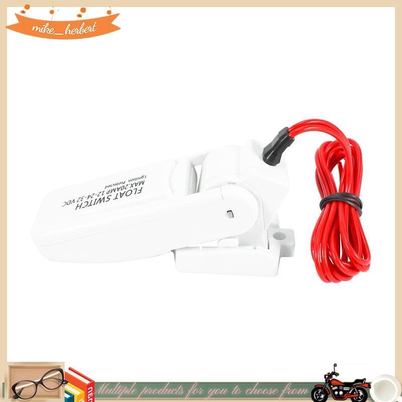 Interruptor Flutuante Da Bomba De Esgoto Automático 12V 24V Ou 32V Para Barco Iate Caravana Acampamento Água De Pesca Ma