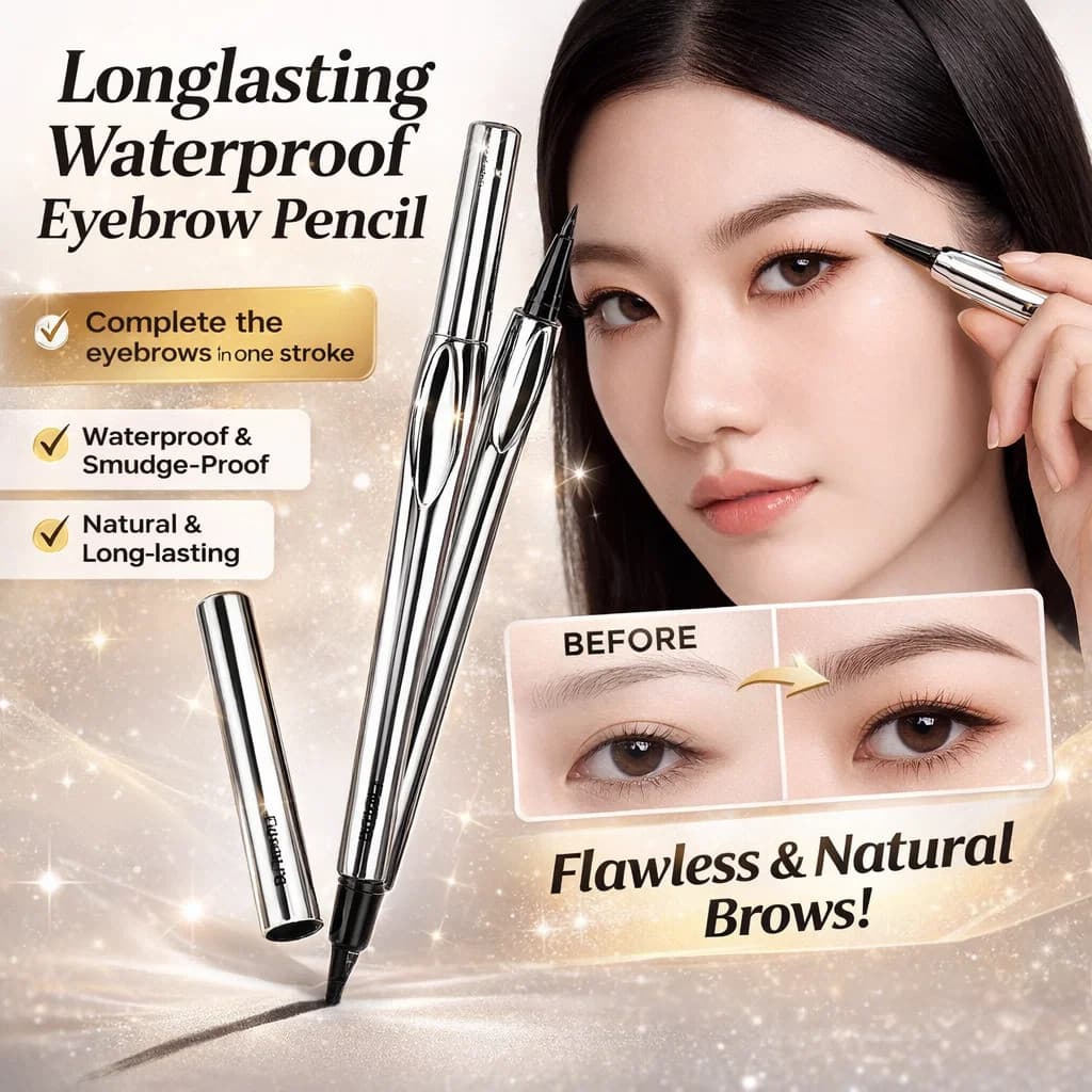 [Design Exclusivo 2 Pontas] Lápis de Sobrancelha/Efeito Natural/Definição Perfeita