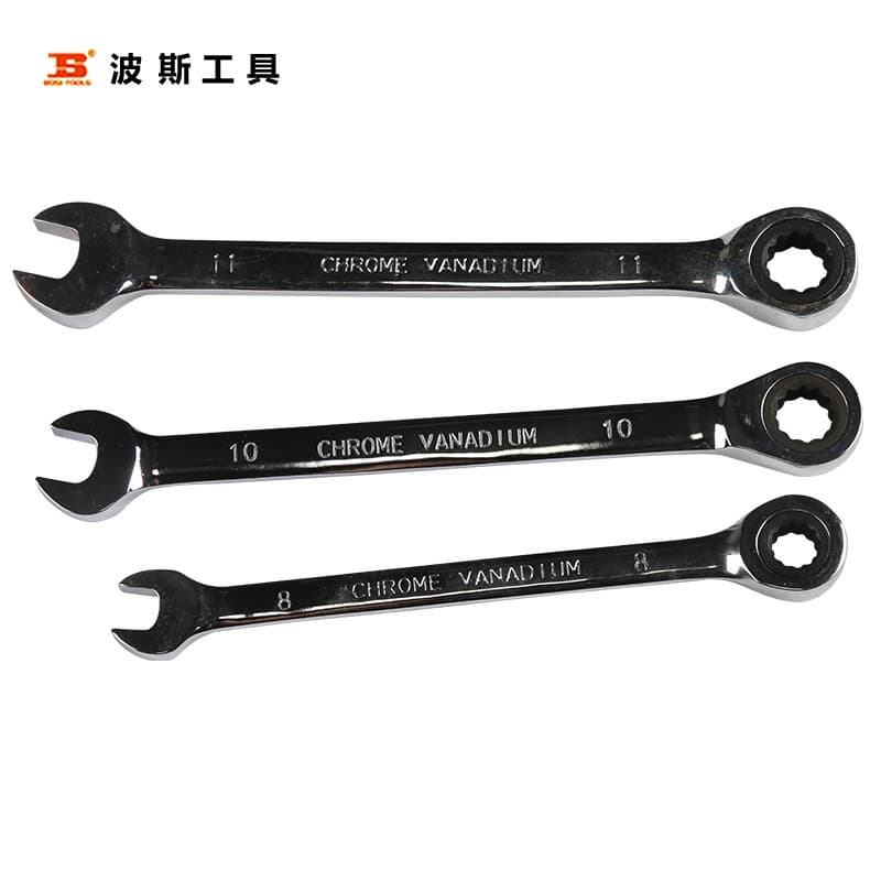Chave de catraca persa de dupla utilização, rápida, dupla utilização, chave Torx aberta, máquina de reparo de automóveis