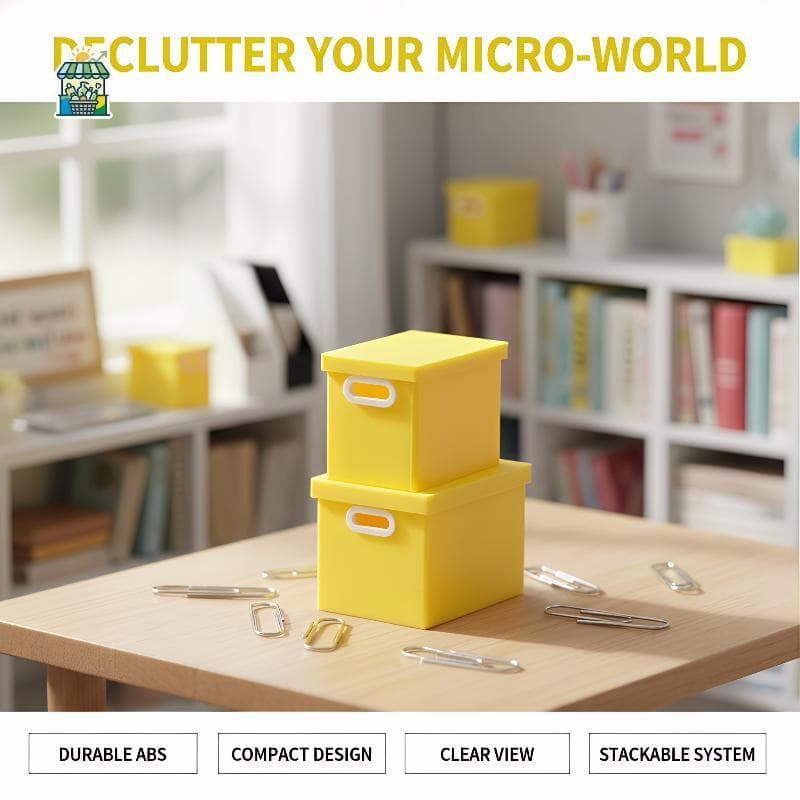 3 Pçs Mini Caixa De Armazenamento Para Casa De Bonecas Modelo Acessórios Com Tampa Organizador Cor Micro Cena Decoração