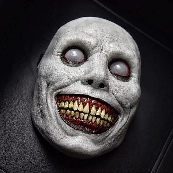 Máscaras de Halloween para Adultos, Máscara de Demônios Assustadores Sorridentes, Máscara de Zumbi de Halloween, Máscara