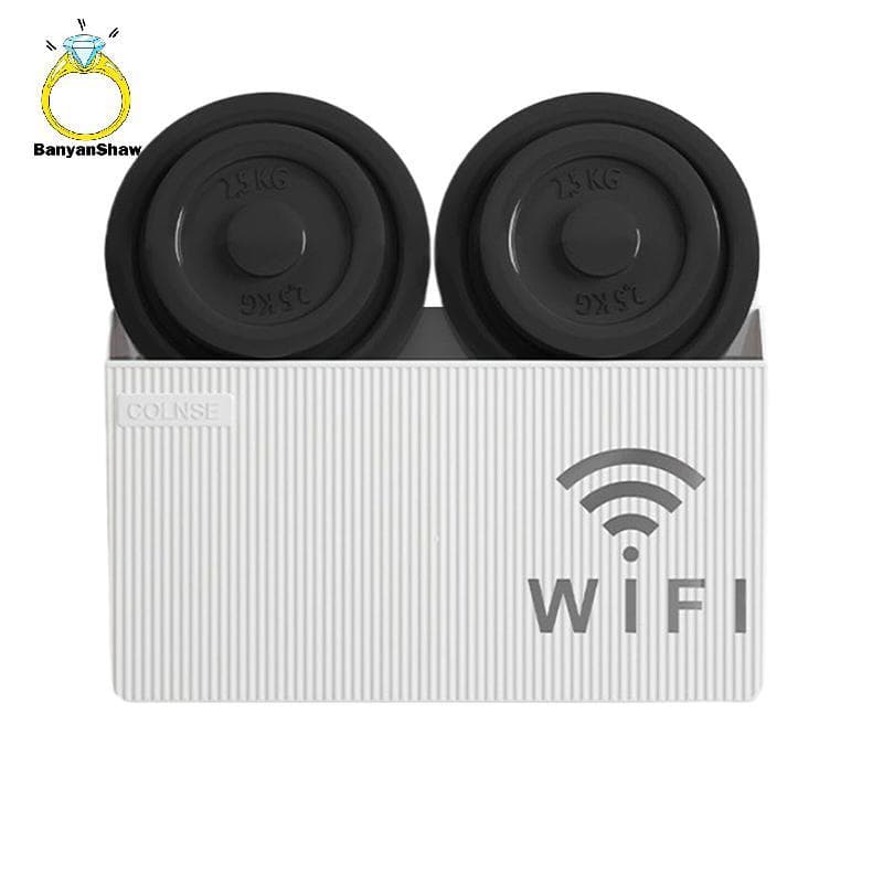 [BANY] Caixas De Roteador De Parede Caixa De Decoração De Mídia De Escritório Console Wifi Armazenamento Sem Fio Ra Brae