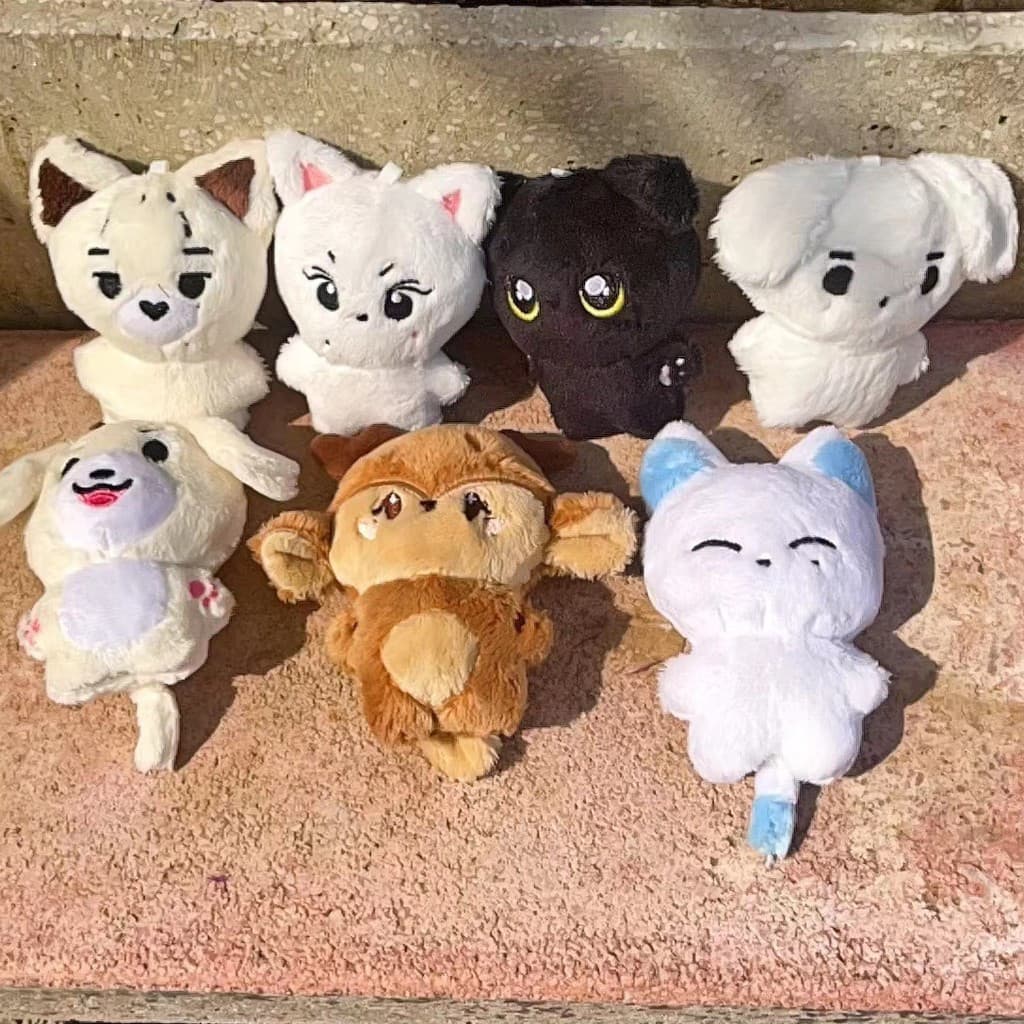 Kpop Enhypen Heeesung JAKE Boneca De Pelúcia Chaveiro 10cm Bolsa Decoração Moomin NC29 AAJH