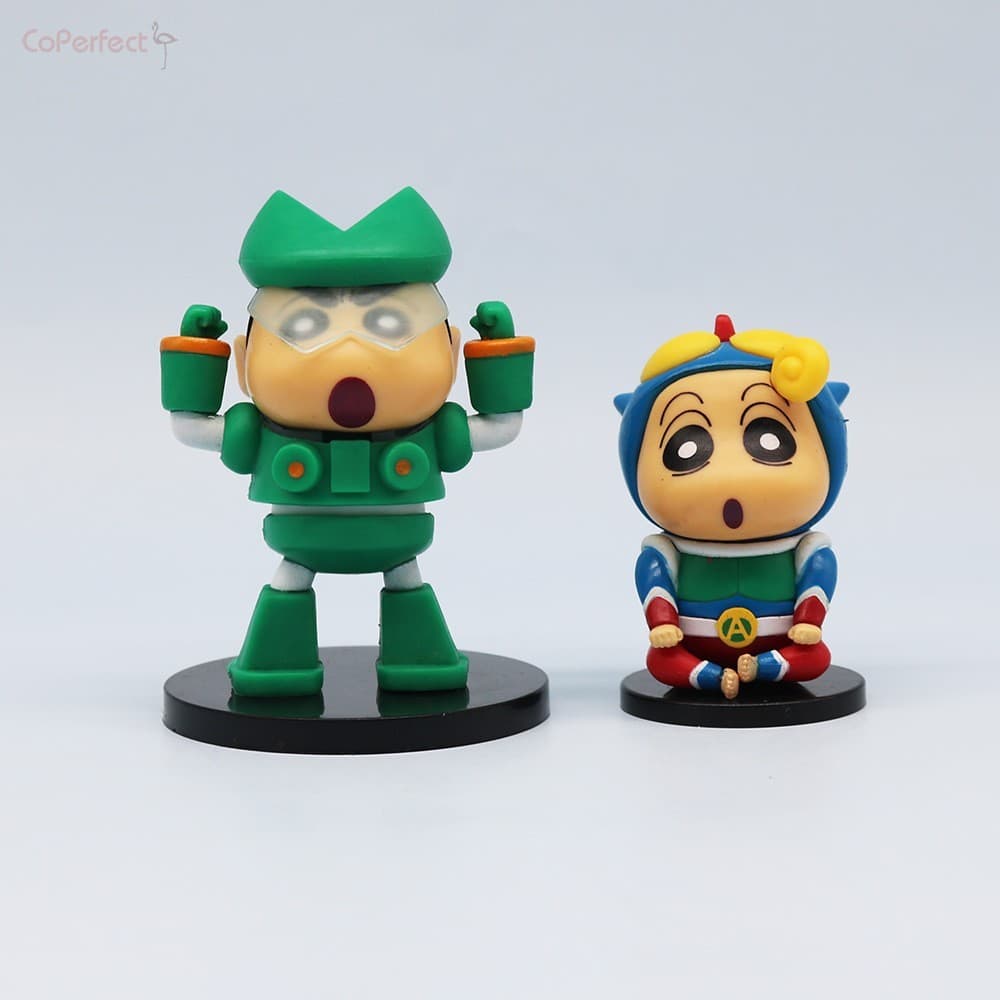 Boneca De Caixa Cega Crayon Shin-chan De Desenho Animado-Enfeite De Mesa Engraçado Para Decoração De Festa