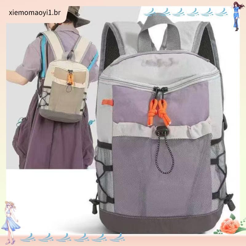 159 2 pessoas coleção ao ar livre leve novo estilo mochila estudante caminhadas mochila viagem escola saco lazer esporte