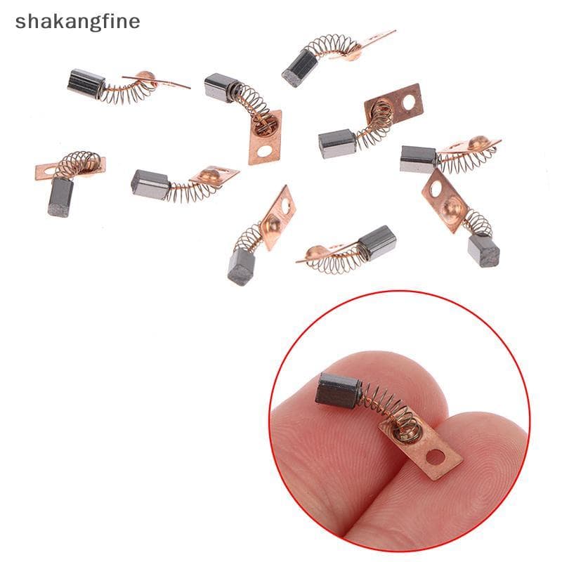 SHBR Escovas De Carbono Para Motor Elétrico , 10 Peças , Substituição De Máquina De Moagem , Micromotor , Peça De Mão 3X