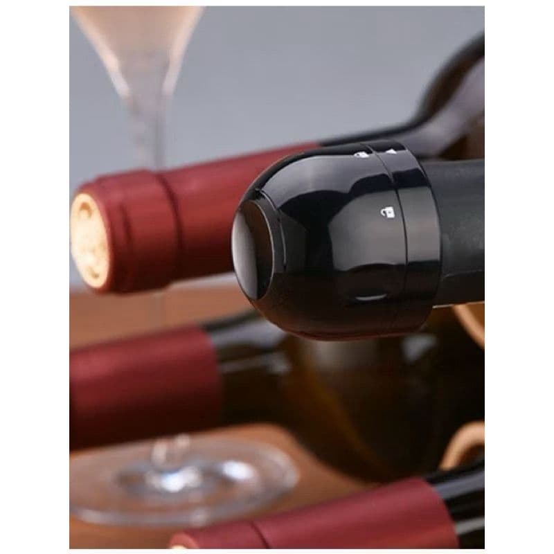 Rolha Para Garrafa Espumante e Champagne Kit 2 Unidades Tampa Preservadora para Vedação Premium Hermética kit 2