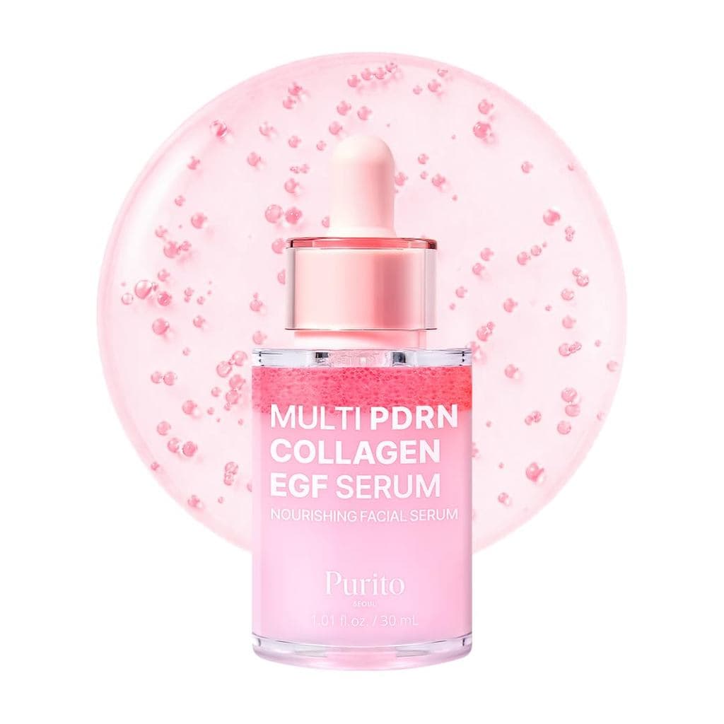 PURITO Multi PDRN + Colágeno + EGF Sérum Facial Revitalizante |   Para Pele Radiante, Elasticidade e Hidratação |   Comp