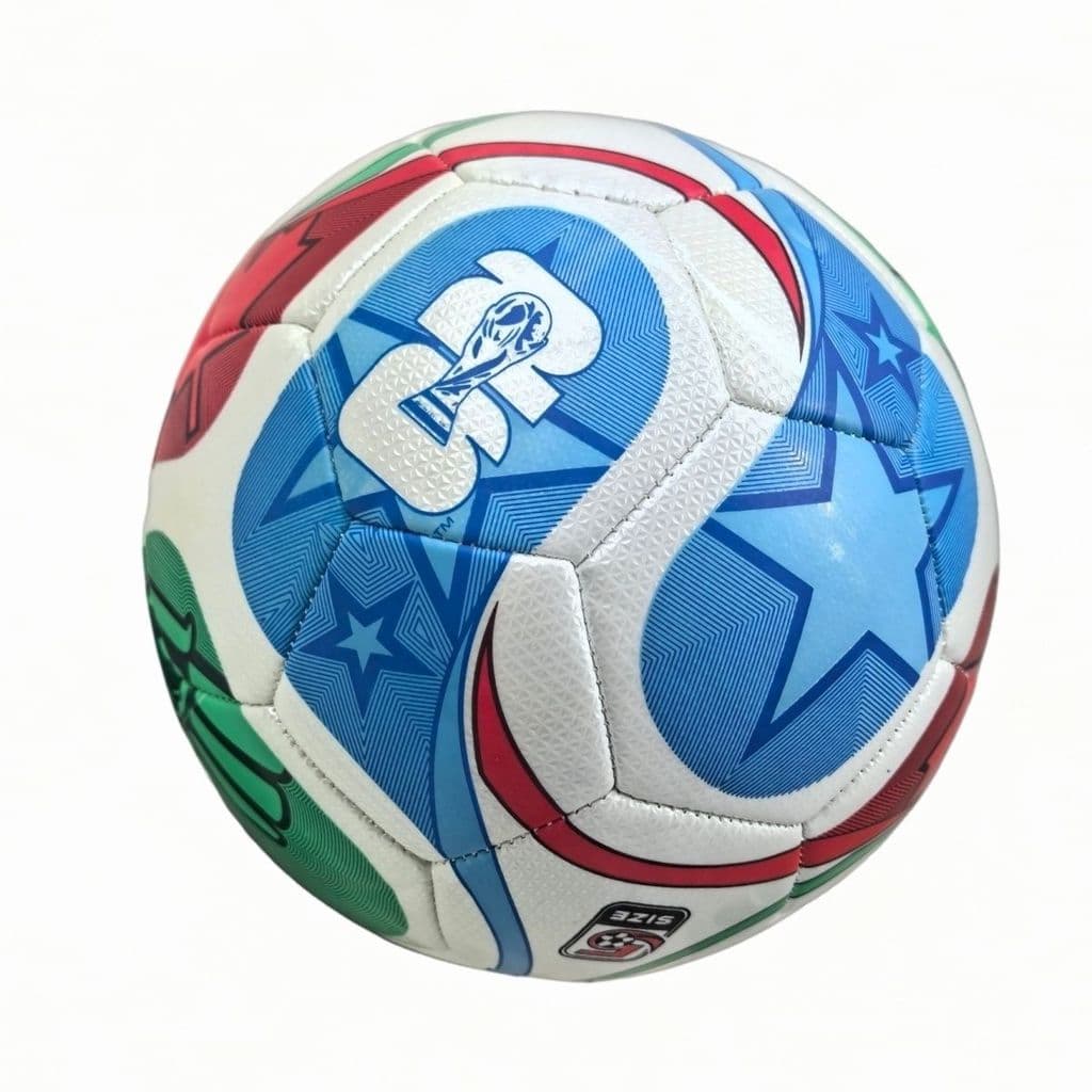 Pronto estoque 2026 Copa do Mundo Mesmo Estilo Futebol Resistente ao Desgaste à Prova de Explosão Couro Macio Competição