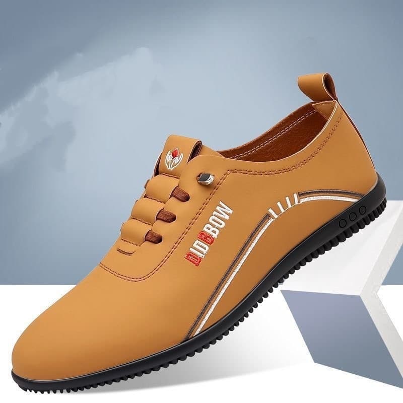 Sapatos masculinos, primavera, antiderrapantes, macios, resistentes ao desgaste, novo modelo, adequados para todas as es