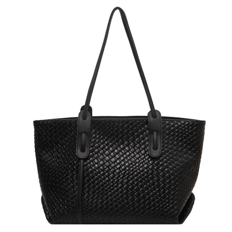Bolsa de Tecido Feminina de Grande Capacidade, Estilo Retrô Versátil, Bolsa de Ombro e Axila Coreana | Frete Grátis