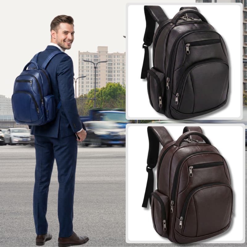 Mochila Multifuncional para Escola e Trabalho, Compartimento para Notebook