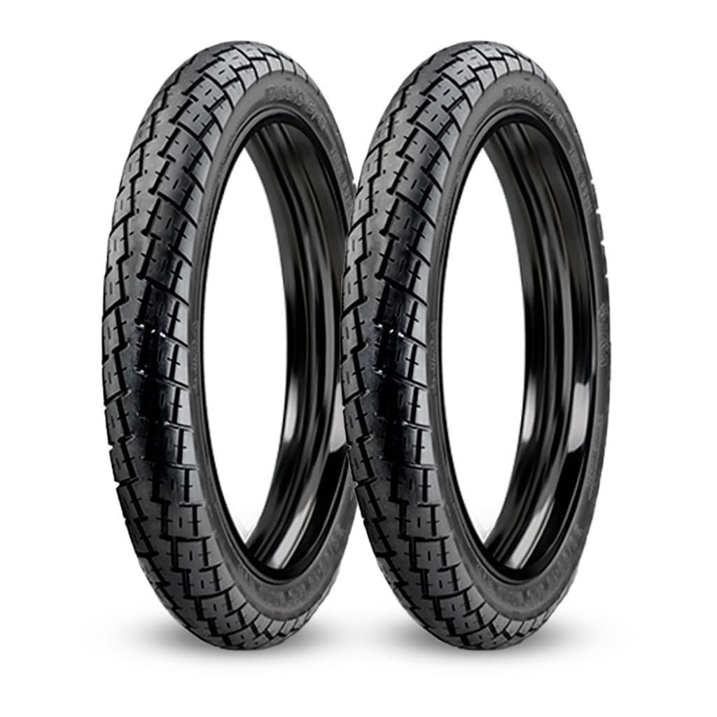 Kit 2 Pneus Ira 2.75-17 + 60/100-17 Soho Tras/Dian Crypton
