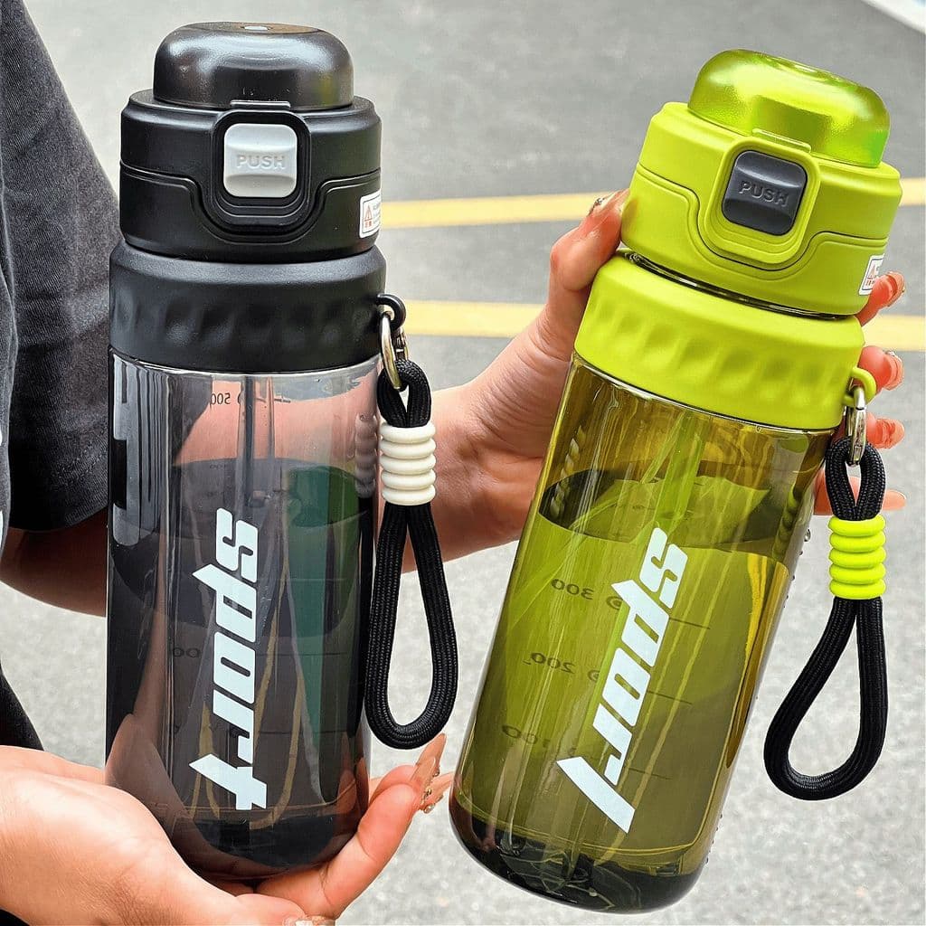 2026 esportes Spray copo de água grande capacidade ao ar livre Fitness masculino feminino estudantes verão resfriamento