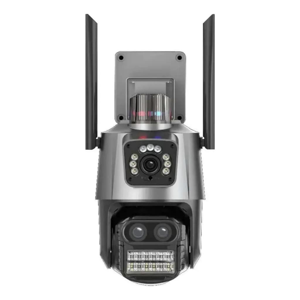 Câmera Segurança Wi-fi Três Lentes 4k Zoom Híbrido 8x Alarme