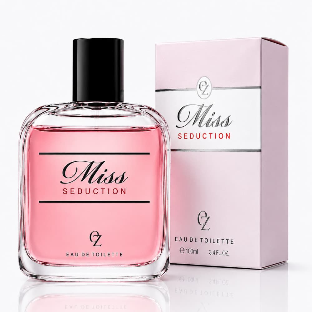 Perfume Feminino 100ml Ez Miss Seduction Eau De Toilette Alta Fixação
